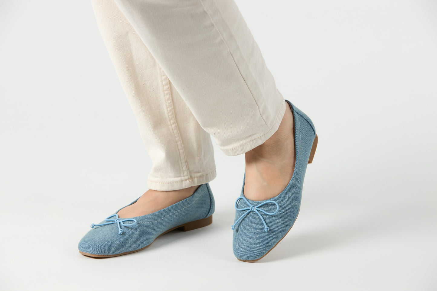 Geneva Denim Flats