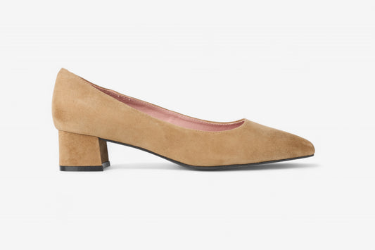 Lisbon Desert Suede Heels