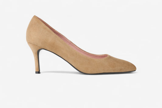 Paris Desert Suede Heels