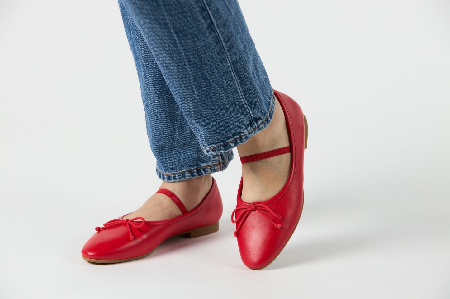 Venice MJ Rojo Red Flats