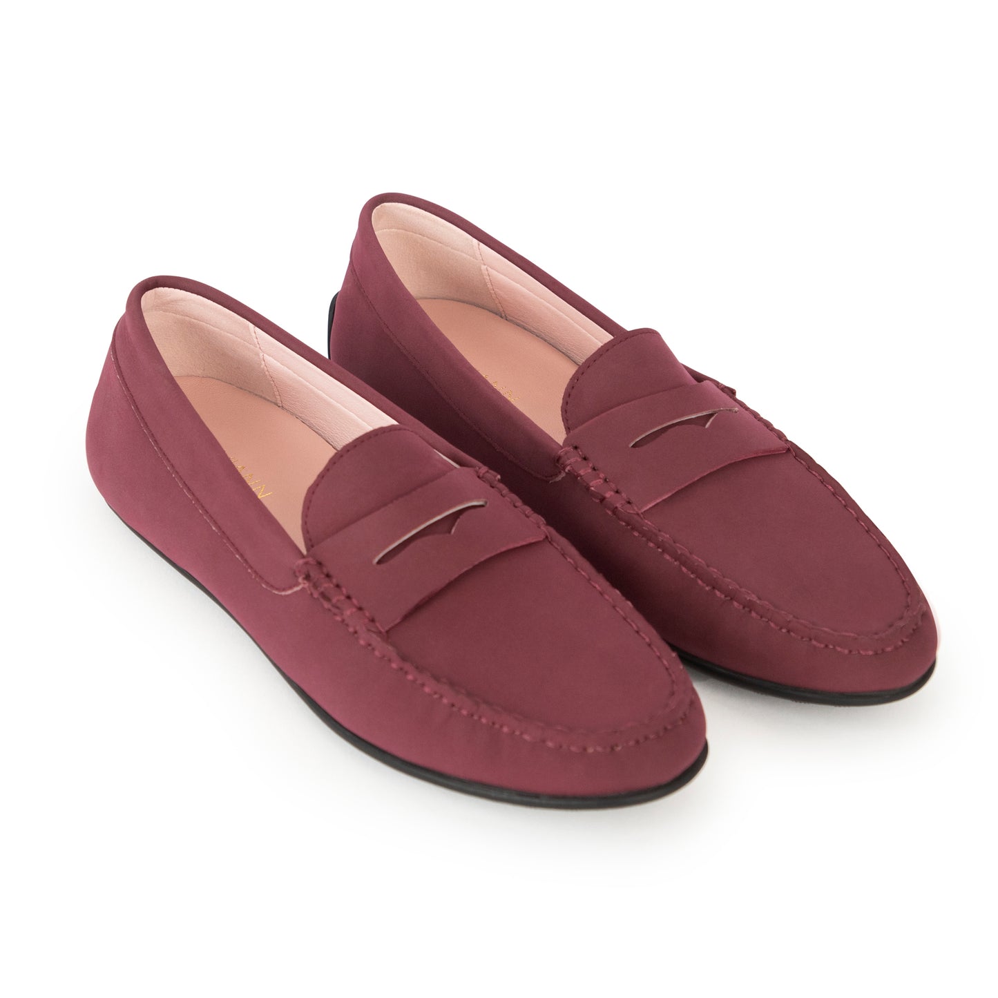 Madrid Burgundy Nubuck Driver Mocassin