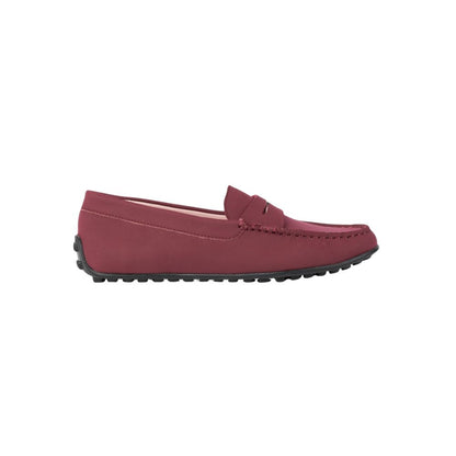 Madrid Burgundy Nubuck Driver Mocassin
