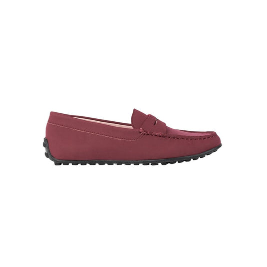 Madrid Burgundy Nubuck Driver Mocassin