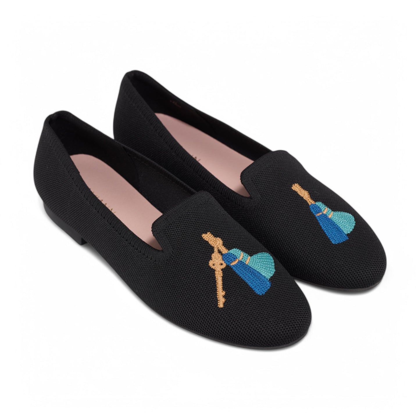 Faro Black Flyknit Loafers