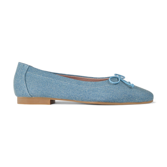 Geneva Denim Flats
