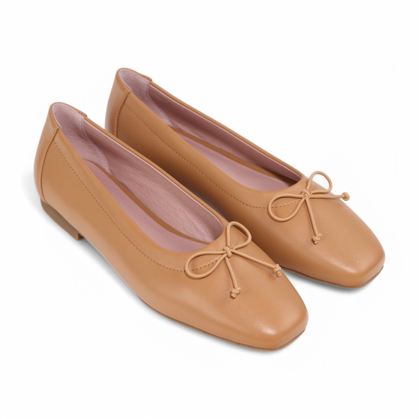 Geneva Summer Tan Flats