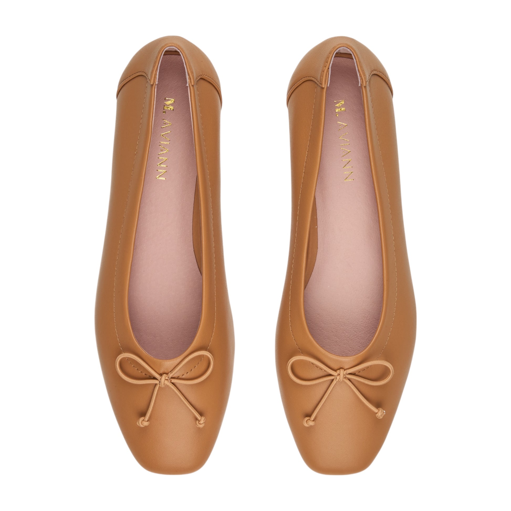 Geneva Summer Tan Flats