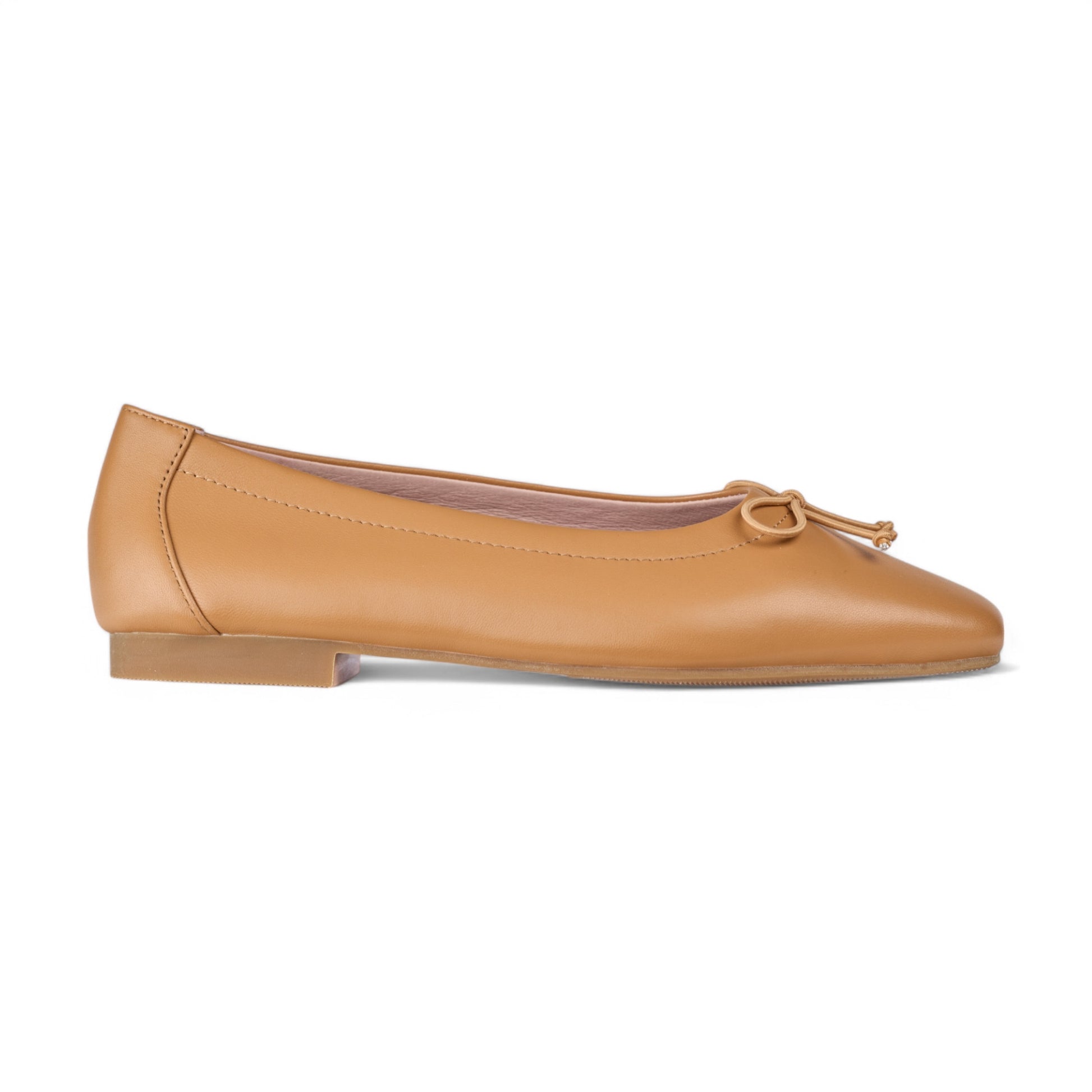 Geneva Summer Tan Flats