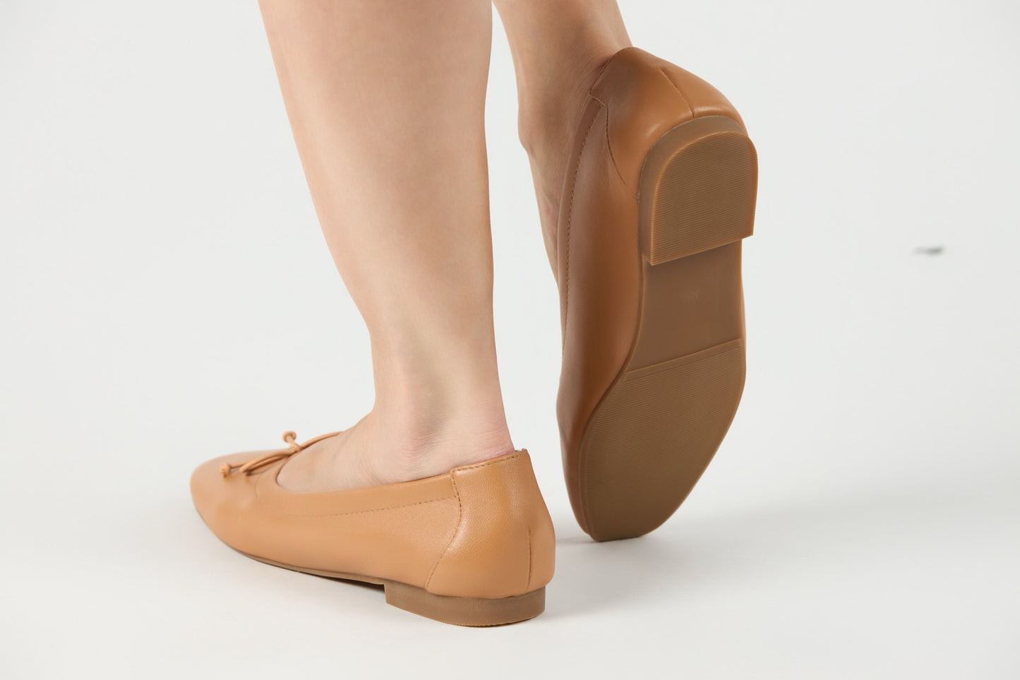 Geneva Summer Tan Flats