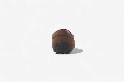Madrid Brown Nubuck Driver Mocassin