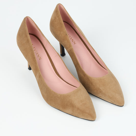 Paris Desert Suede Heels