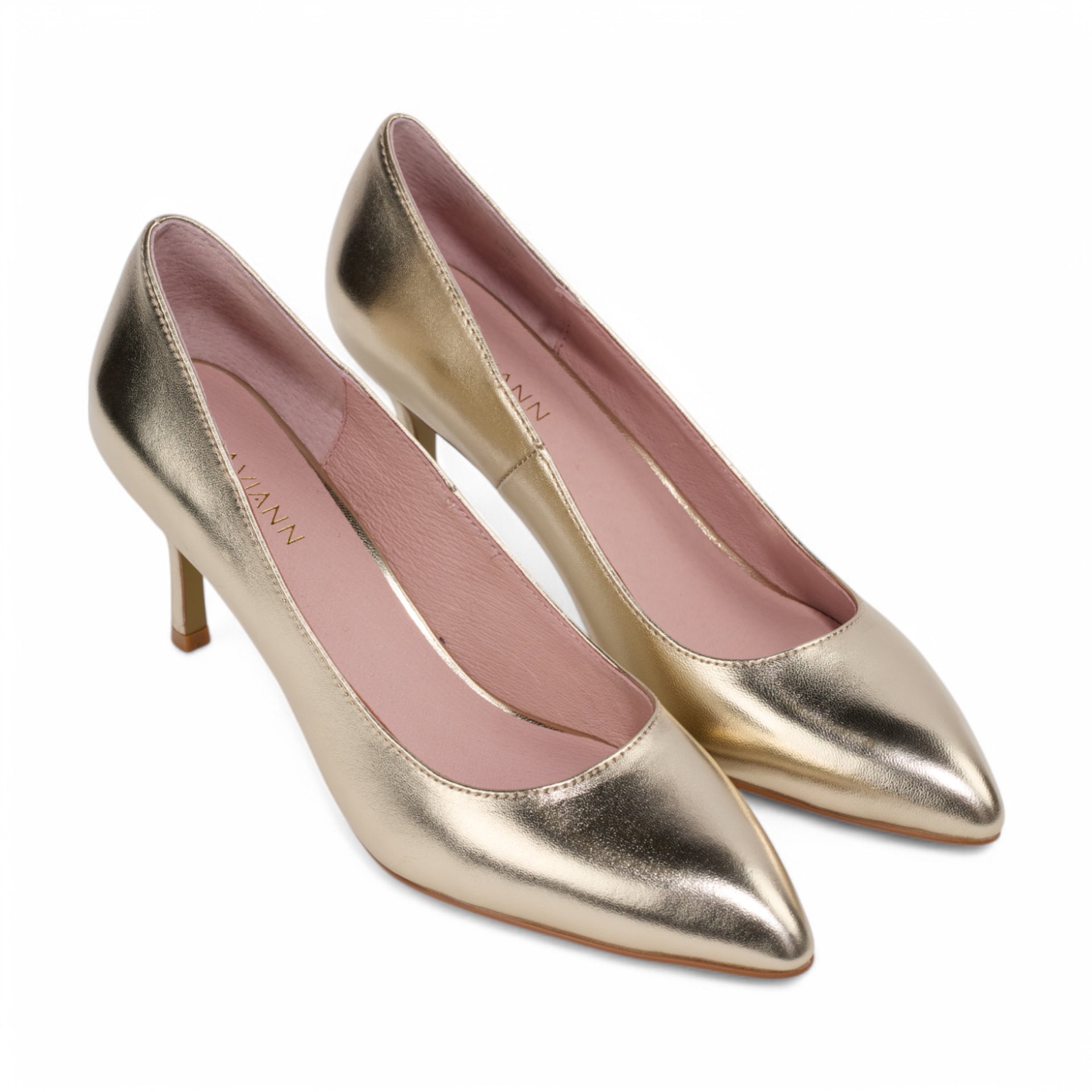 Paris Gold Metallic Heels EU 41 / US 10