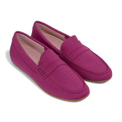 Madrid Fuchsia Flyknit Loafers