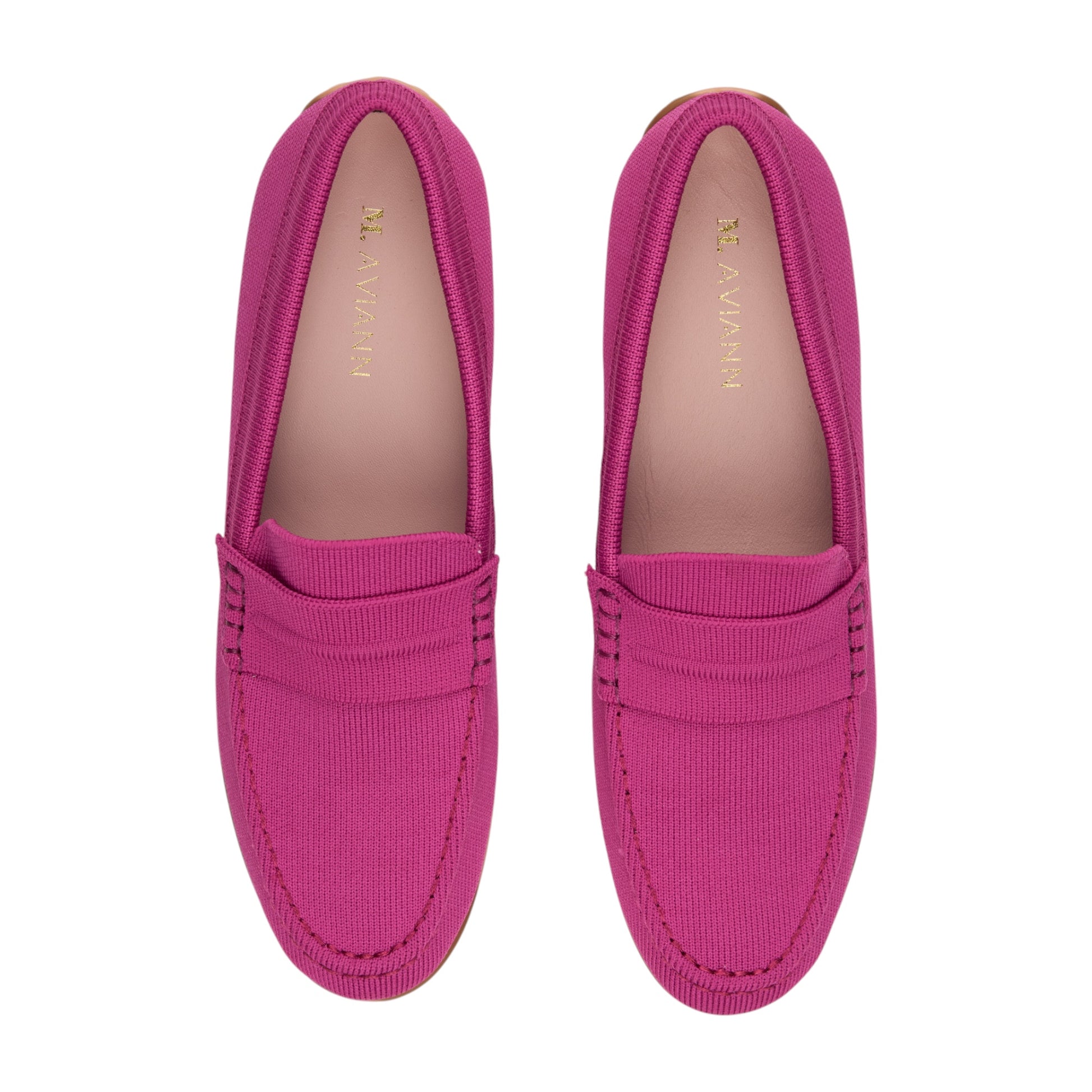 Madrid Fuchsia Flyknit Loafers